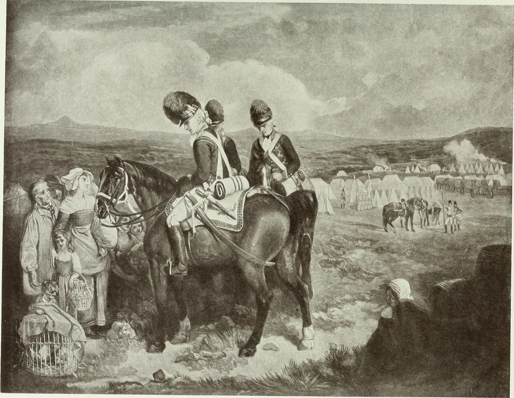 An illustration from F. Wheatley, R. A., his life and works, with a catalogue of his engraved pictures, 1910, leaf 96