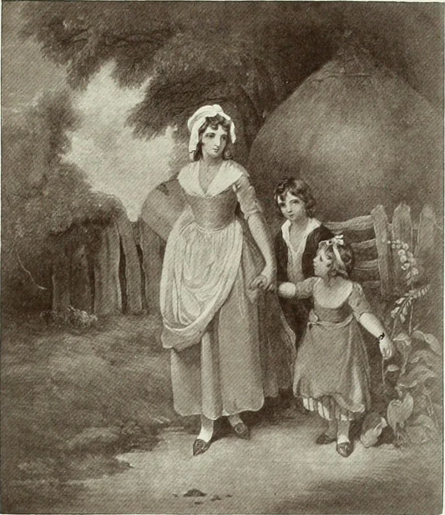 An illustration from F. Wheatley, R. A., his life and works, with a catalogue of his engraved pictures, 1910, leaf 98