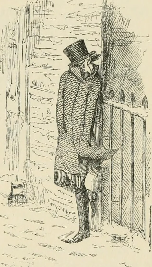 An illustration from George Cruikshank's Table-book, 1869, leaf 106
