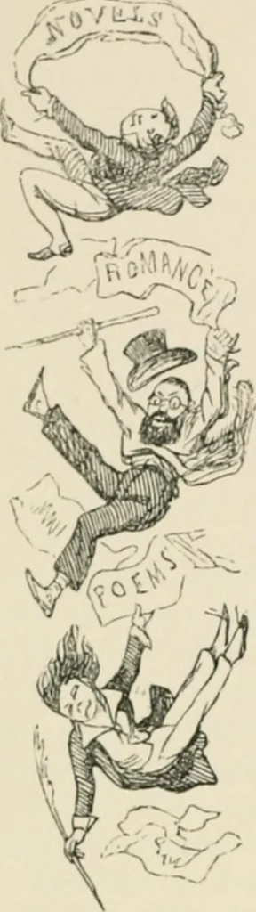An illustration from George Cruikshank's Table-book, 1869, leaf 15