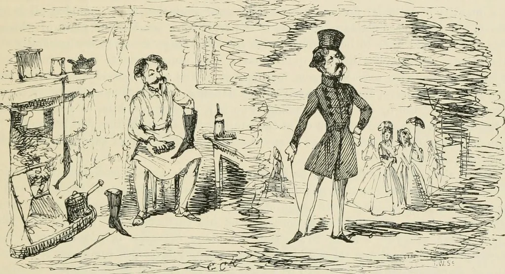 An illustration from George Cruikshank's Table-book, 1869, leaf 178