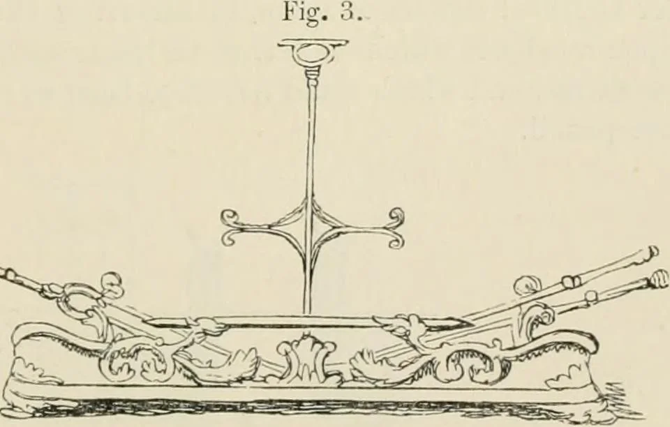 An illustration from George Cruikshank's Table-book, 1869, leaf 184