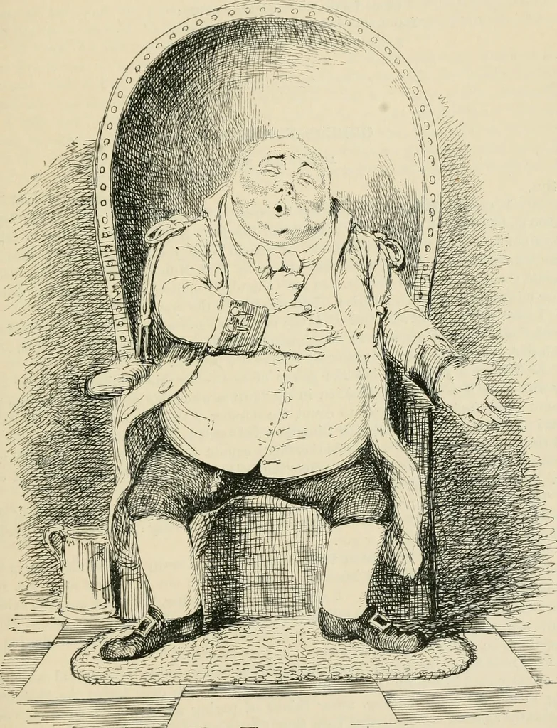 An illustration from George Cruikshank's Table-book, 1869, leaf 230