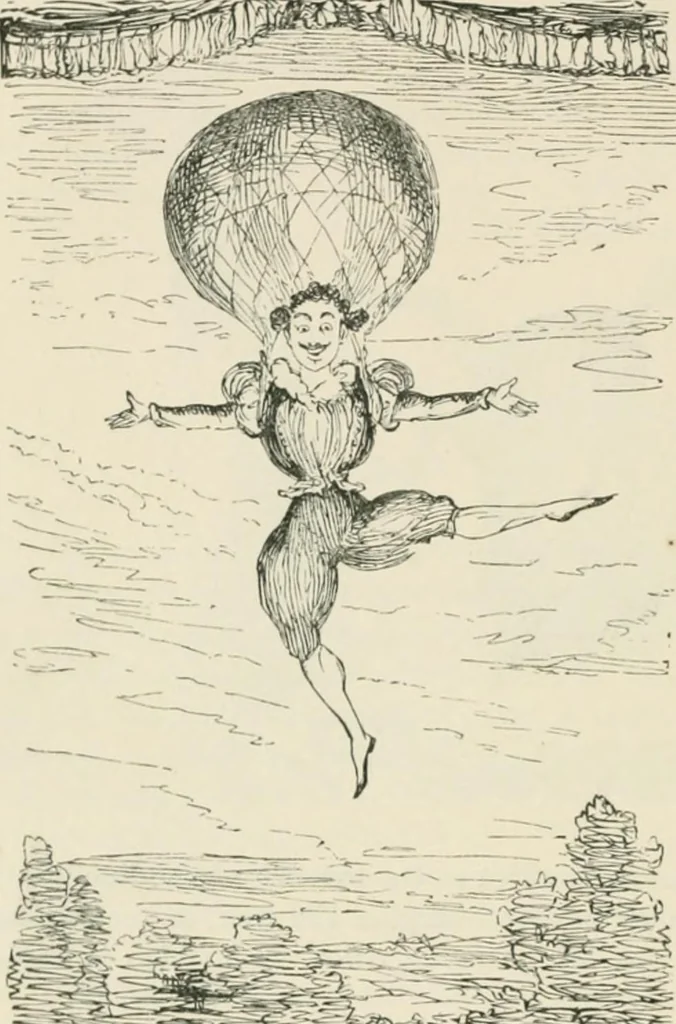 An illustration from George Cruikshank's Table-book, 1869, leaf 271