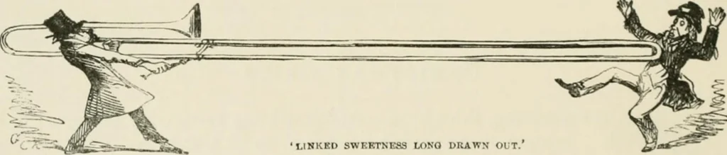 An illustration from George Cruikshank's Table-book, 1869, leaf 29