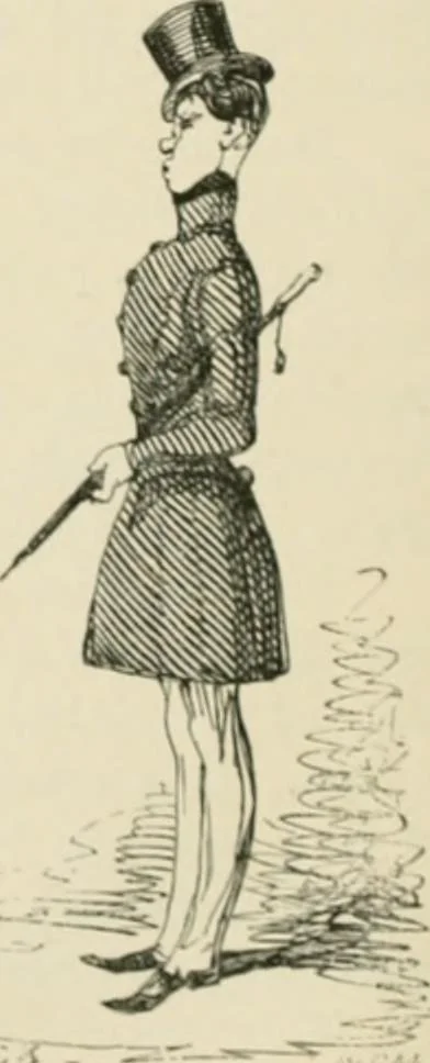An illustration from George Cruikshank's Table-book, 1869, leaf 299