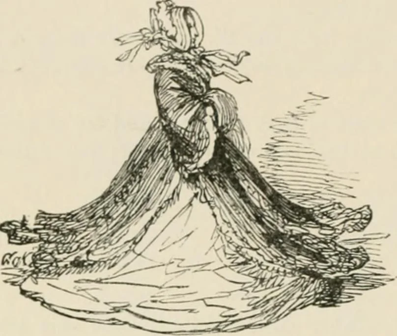 An illustration from George Cruikshank's Table-book, 1869, leaf 31