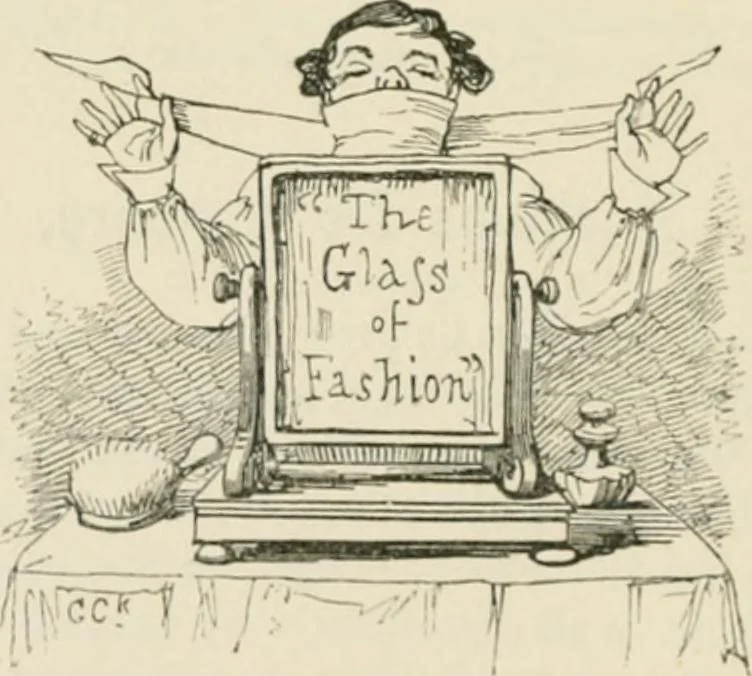 An illustration from George Cruikshank's Table-book, 1869, leaf 31