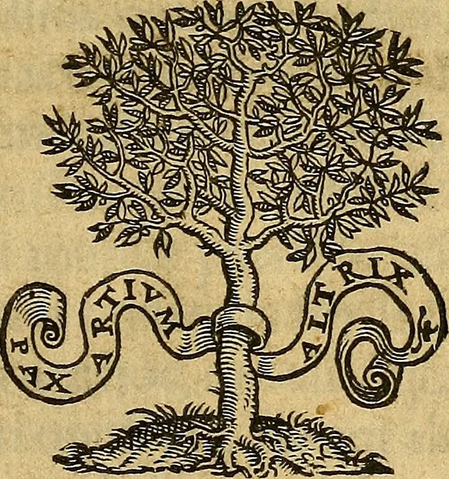 An illustration from Gabrielis Falloppii De medicatis aquis atque de fossilibus tractatus pulcherrimus, ac maxime utilis, 1569, leaf 4