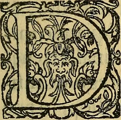 An illustration from Gabrielis Falloppii De medicatis aquis atque de fossilibus tractatus pulcherrimus, ac maxime utilis, 1569, leaf 6