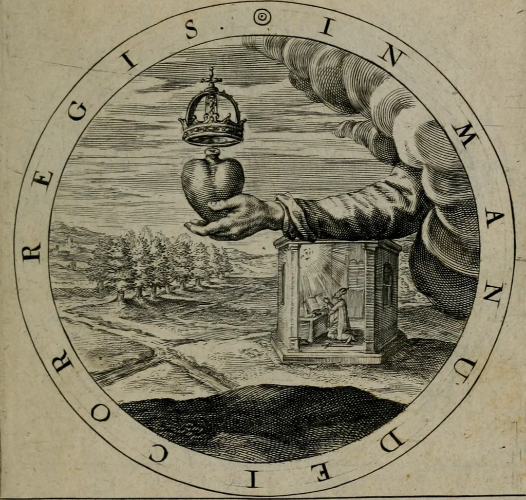 An illustration from Gabrielis Rollenhagii Selectorum emblematum centuria secunda, 1613, leaf 114