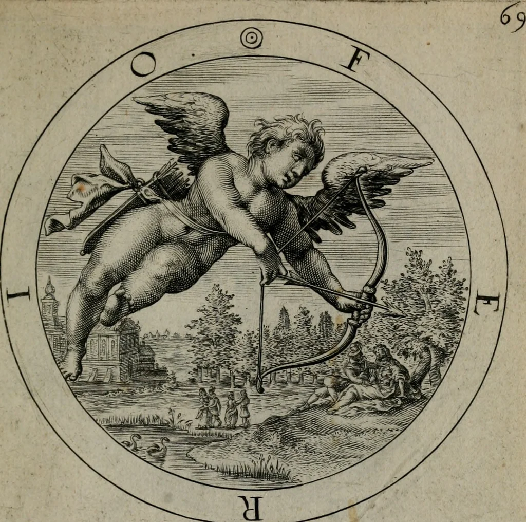 An illustration from Gabrielis Rollenhagii Selectorum emblematum centuria secunda, 1613, leaf 158