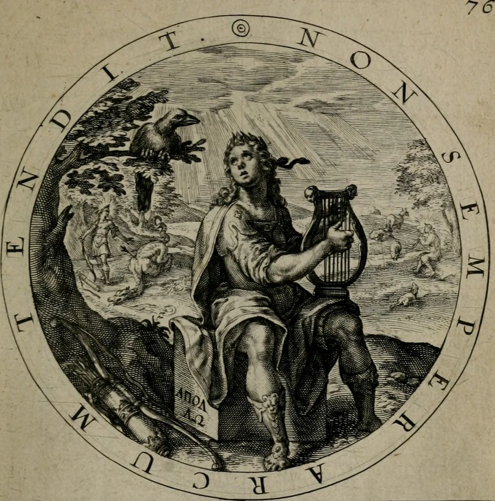An illustration from Gabrielis Rollenhagii Selectorum emblematum centuria secunda, 1613, leaf 172