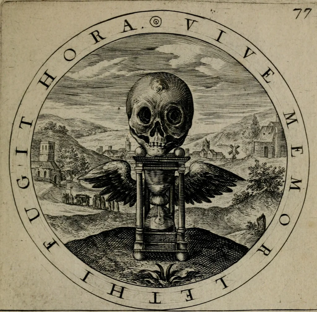 An illustration from Gabrielis Rollenhagii Selectorum emblematum centuria secunda, 1613, leaf 174