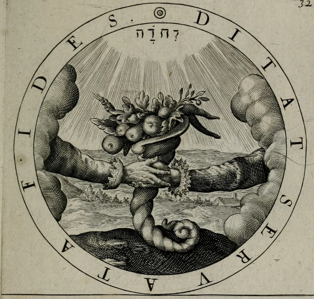 An illustration from Gabrielis Rollenhagii Selectorum emblematum centuria secunda, 1613, leaf 88