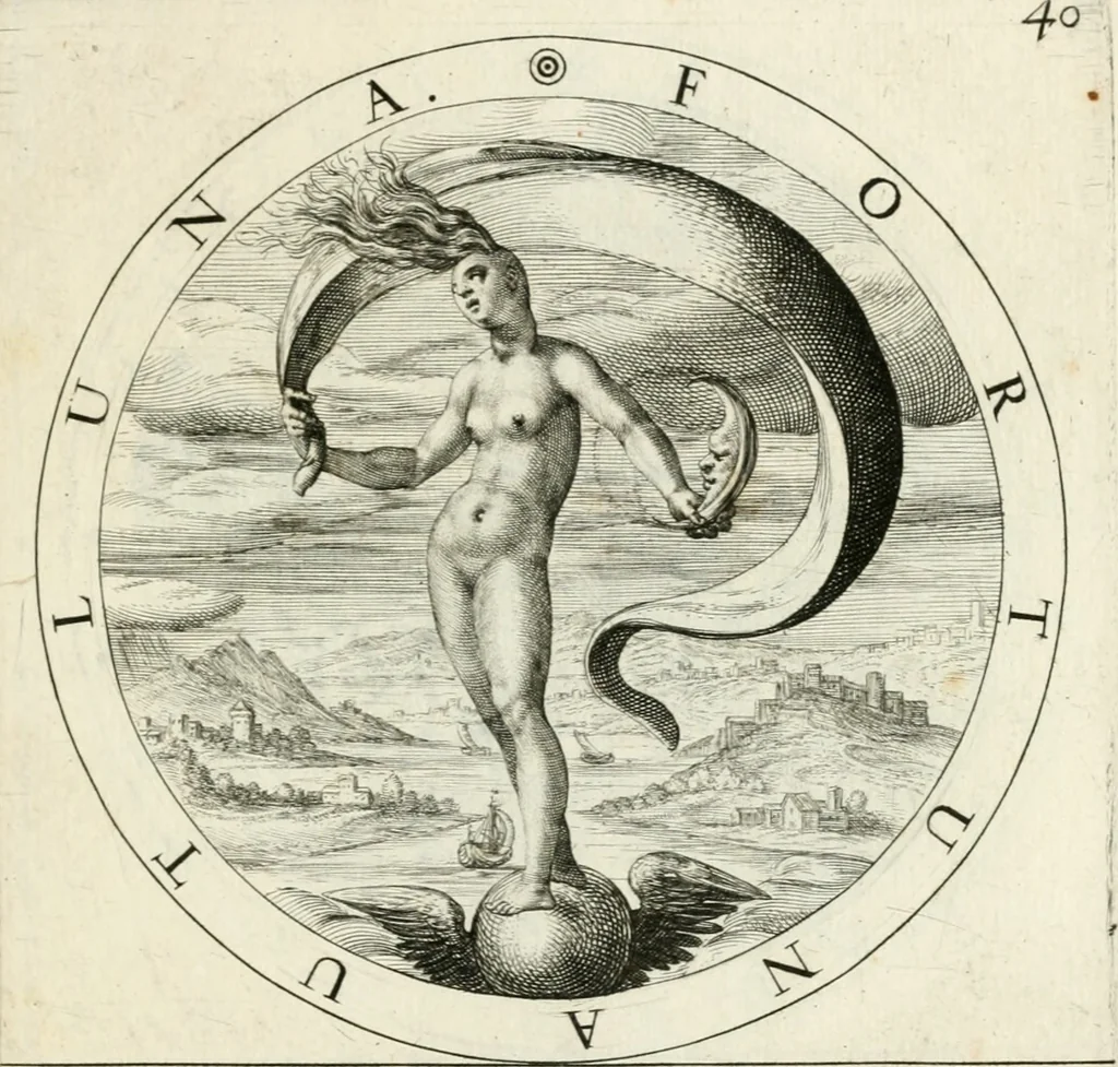 An illustration from Gabrielis Rollenhagii Selectorum emblematum centuria secunda, 1613, leaf 106