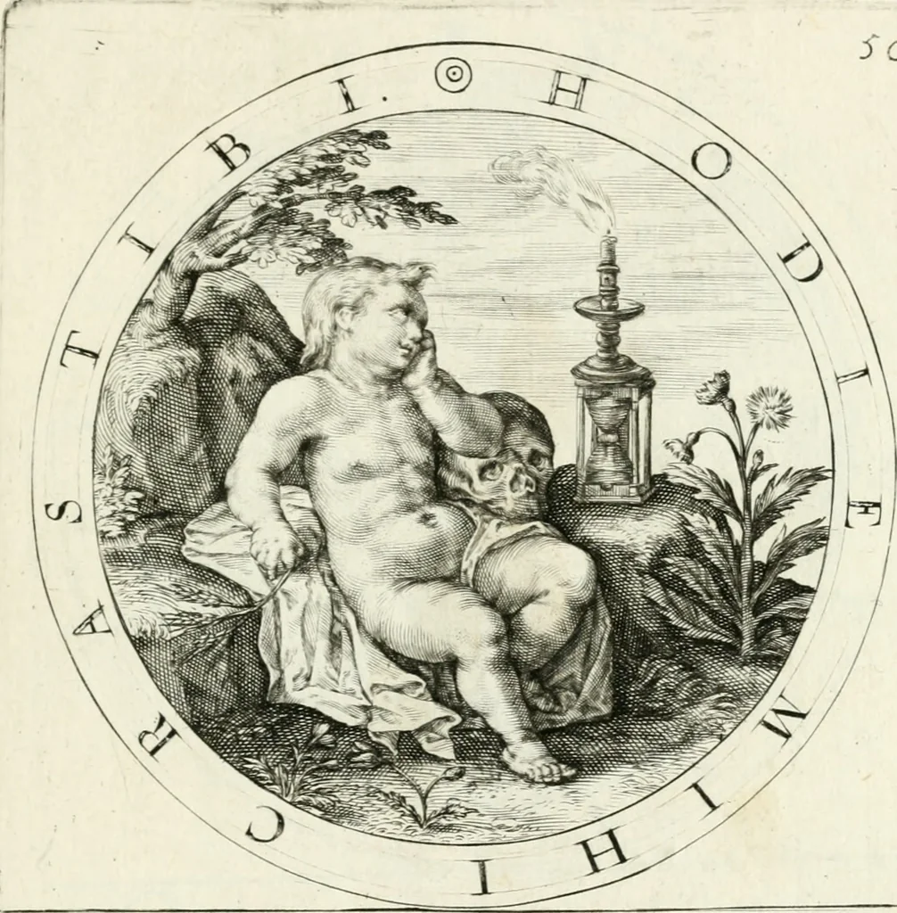 An illustration from Gabrielis Rollenhagii Selectorum emblematum centuria secunda, 1613, leaf 126