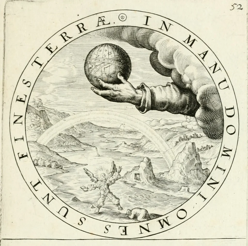 An illustration from Gabrielis Rollenhagii Selectorum emblematum centuria secunda, 1613, leaf 130