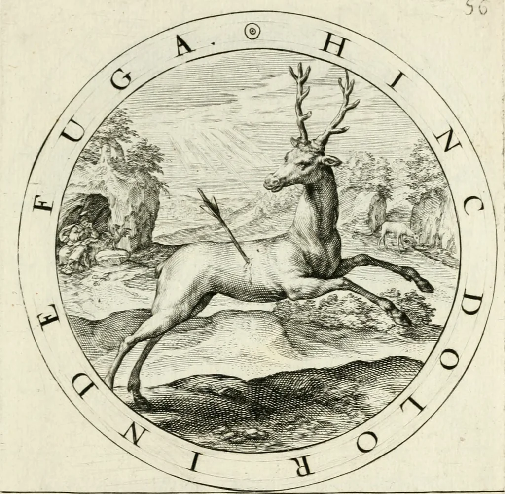 An illustration from Gabrielis Rollenhagii Selectorum emblematum centuria secunda, 1613, leaf 138