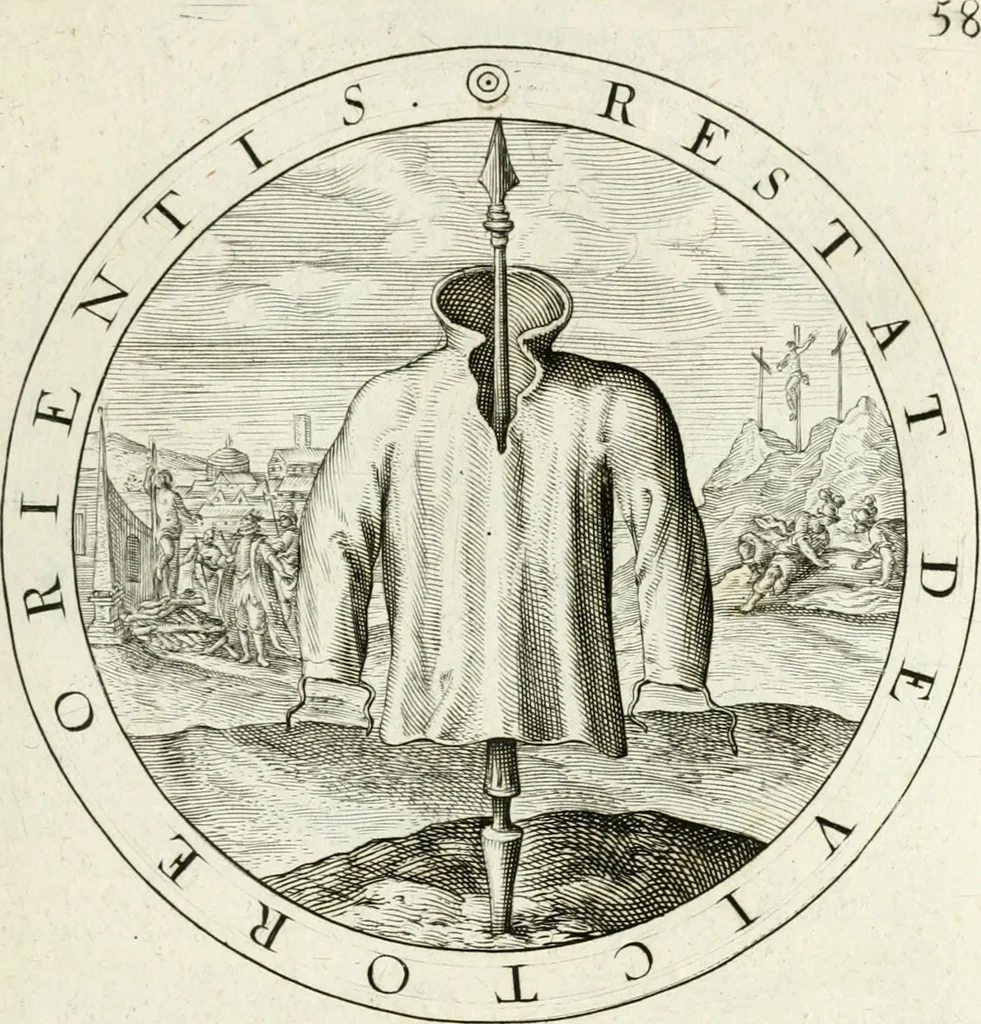 An illustration from Gabrielis Rollenhagii Selectorum emblematum centuria secunda, 1613, leaf 142