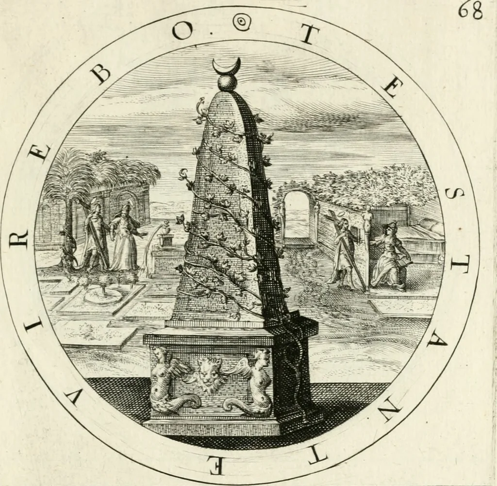 An illustration from Gabrielis Rollenhagii Selectorum emblematum centuria secunda, 1613, leaf 162