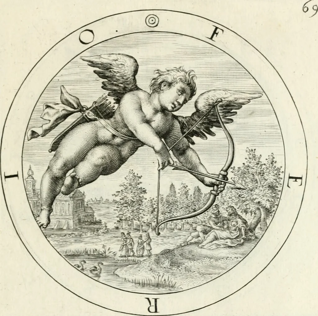 An illustration from Gabrielis Rollenhagii Selectorum emblematum centuria secunda, 1613, leaf 164