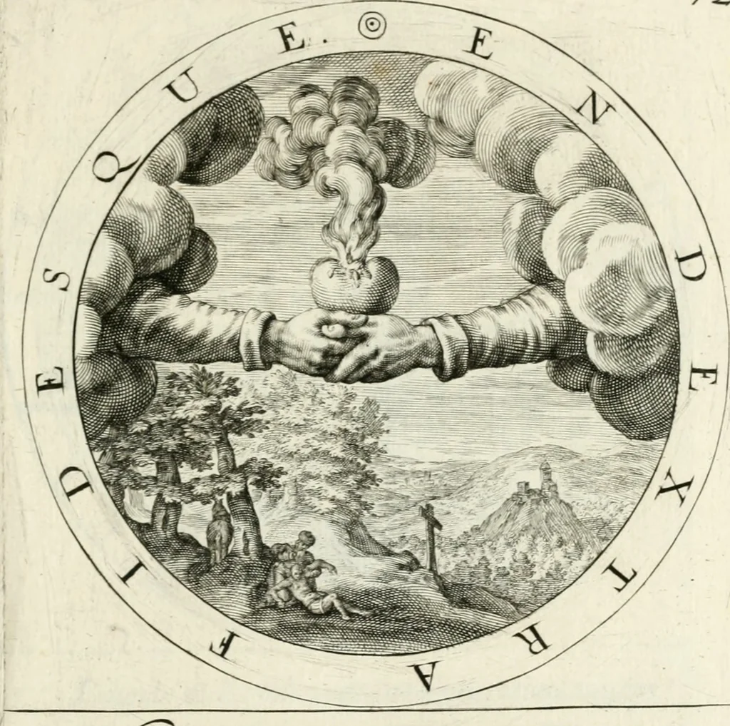 An illustration from Gabrielis Rollenhagii Selectorum emblematum centuria secunda, 1613, leaf 170