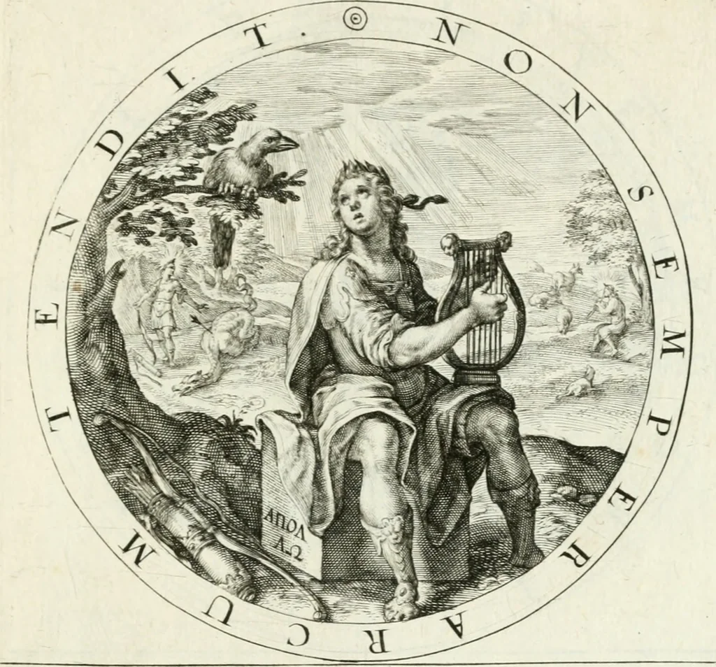 An illustration from Gabrielis Rollenhagii Selectorum emblematum centuria secunda, 1613, leaf 178