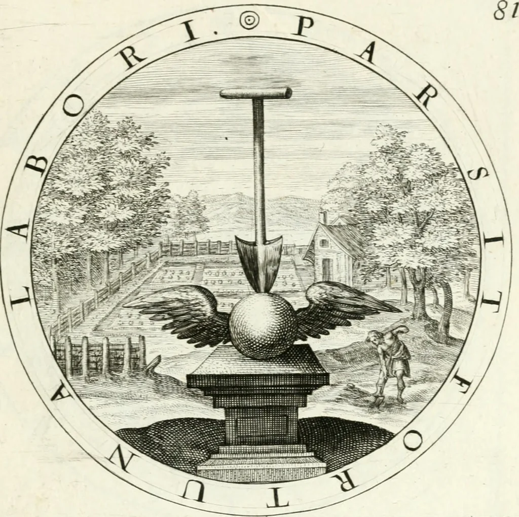 An illustration from Gabrielis Rollenhagii Selectorum emblematum centuria secunda, 1613, leaf 188