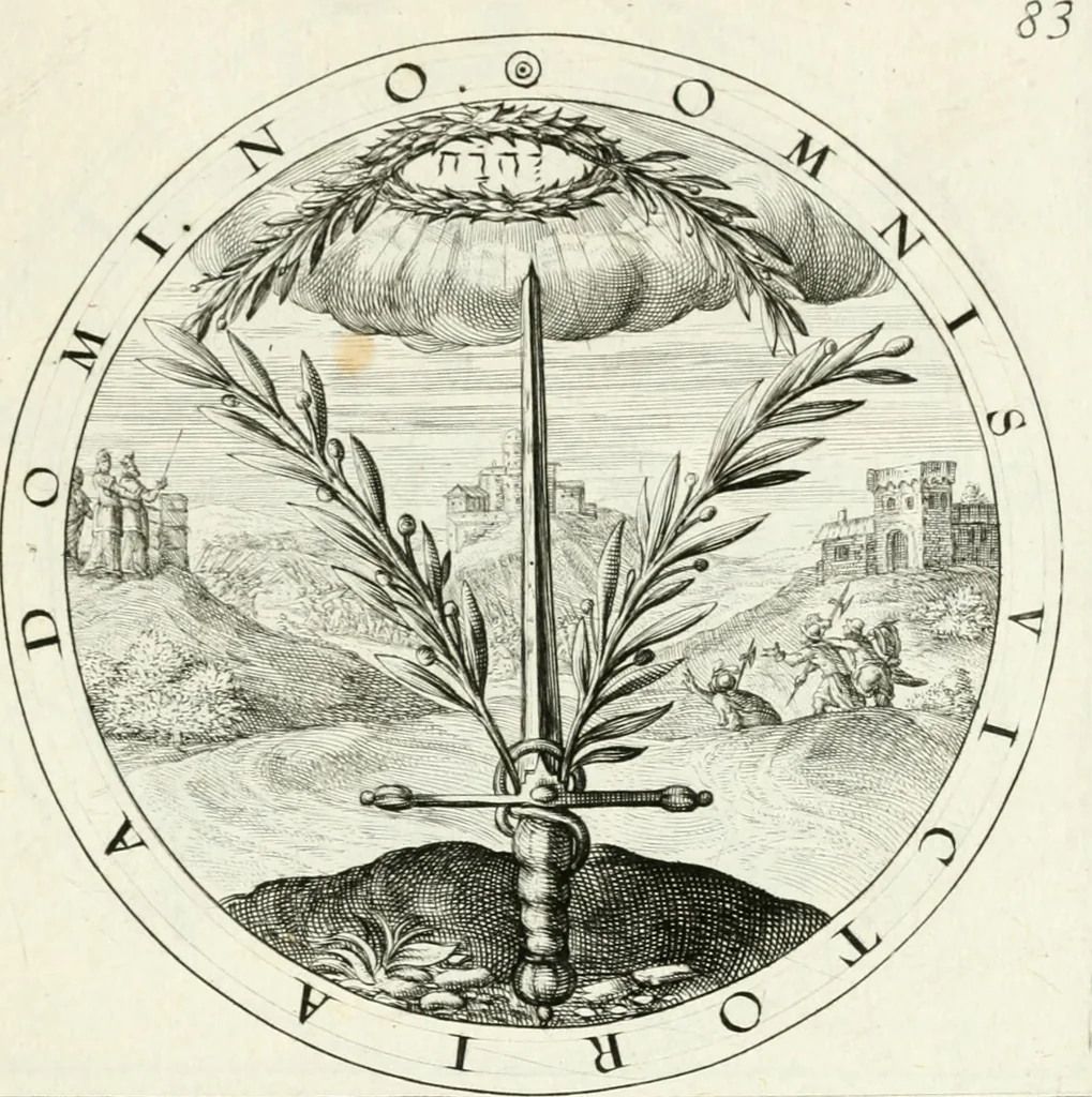 An illustration from Gabrielis Rollenhagii Selectorum emblematum centuria secunda, 1613, leaf 192