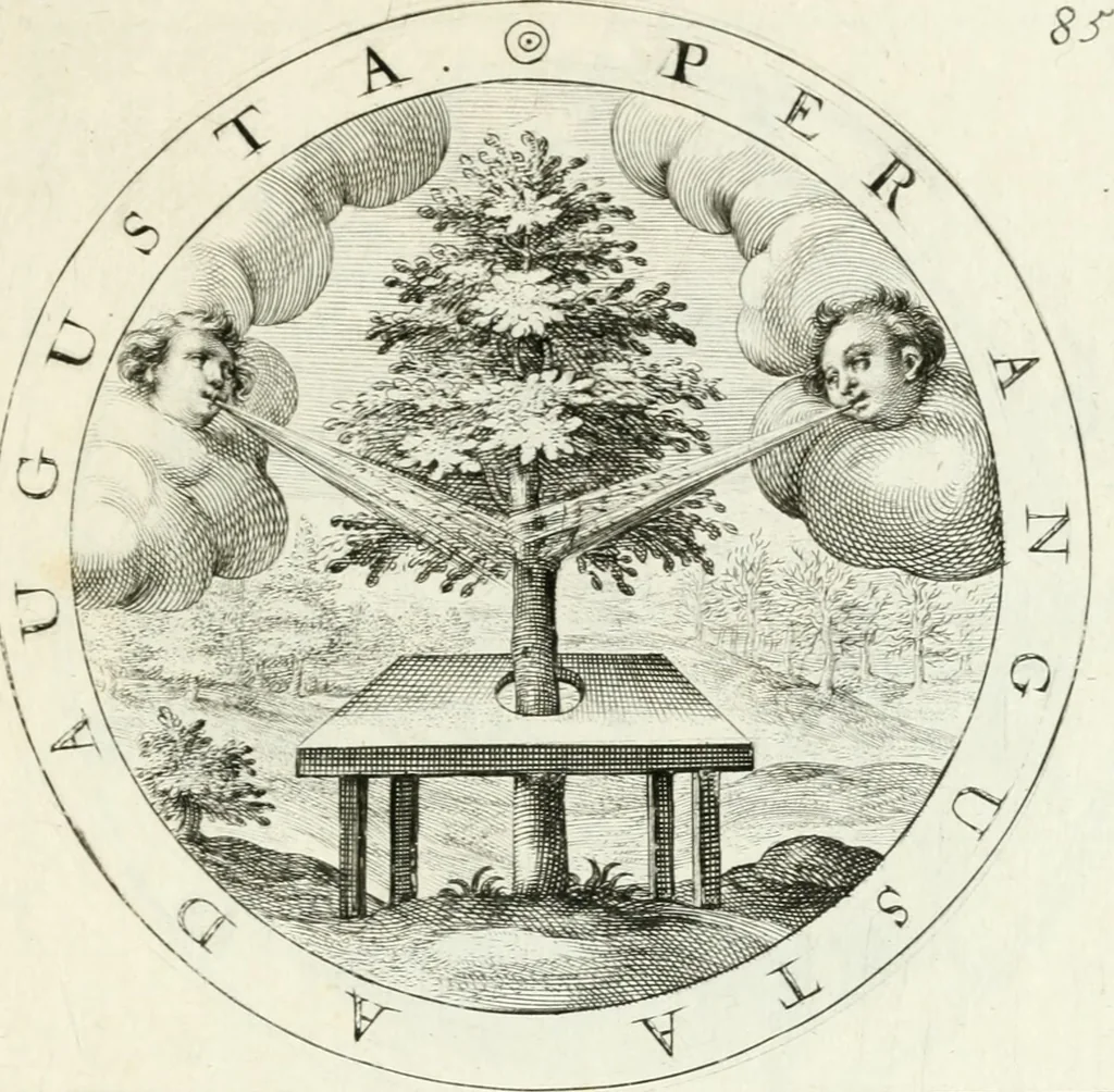 An illustration from Gabrielis Rollenhagii Selectorum emblematum centuria secunda, 1613, leaf 196
