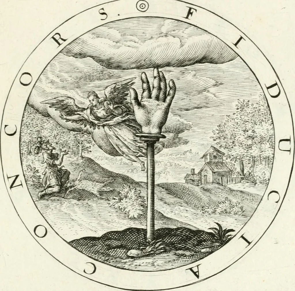 An illustration from Gabrielis Rollenhagii Selectorum emblematum centuria secunda, 1613, leaf 198
