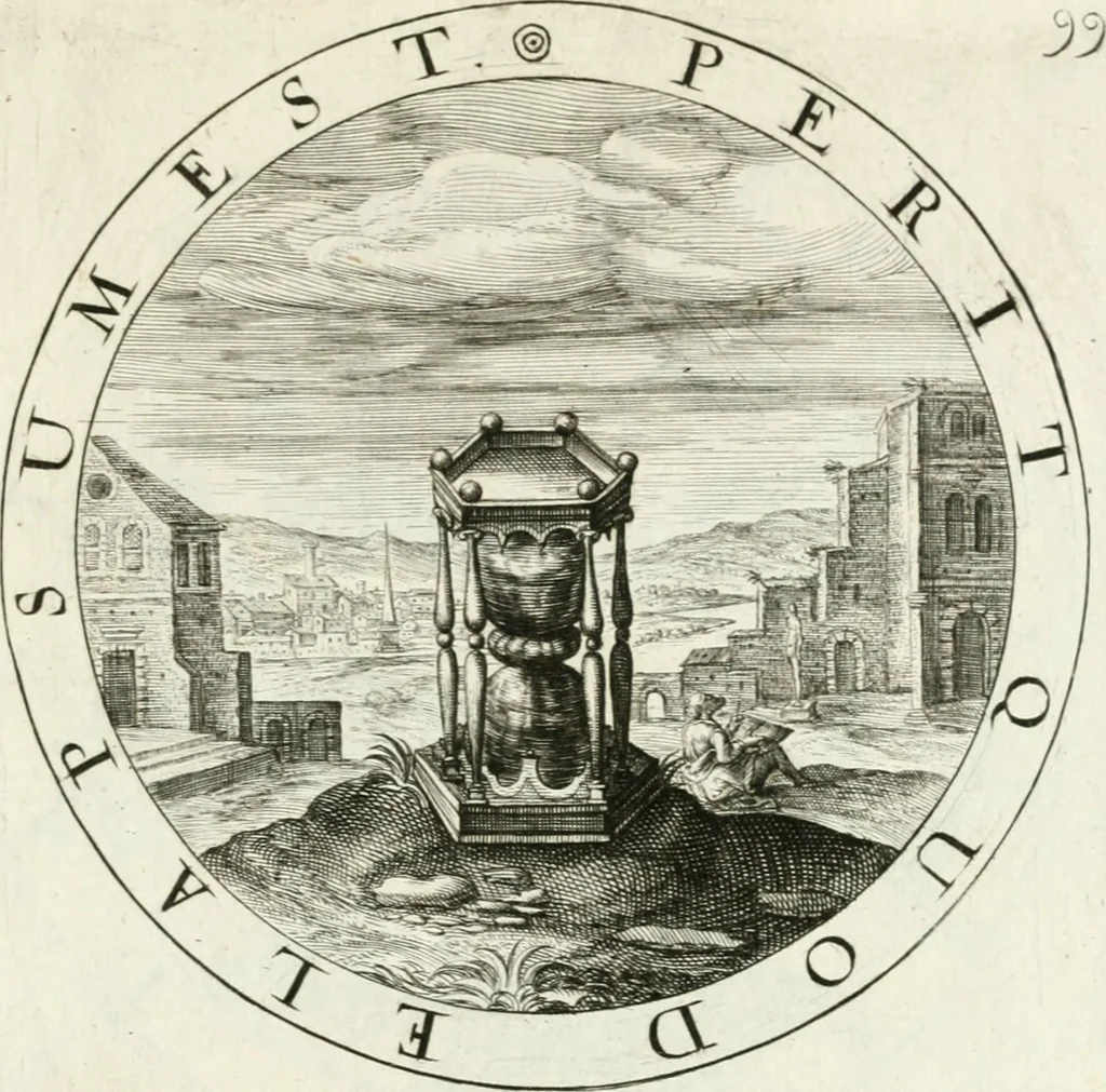 An illustration from Gabrielis Rollenhagii Selectorum emblematum centuria secunda, 1613, leaf 224