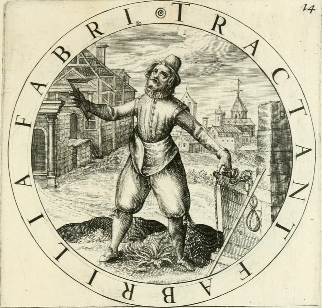 An illustration from Gabrielis Rollenhagii Selectorum emblematum centuria secunda, 1613, leaf 54