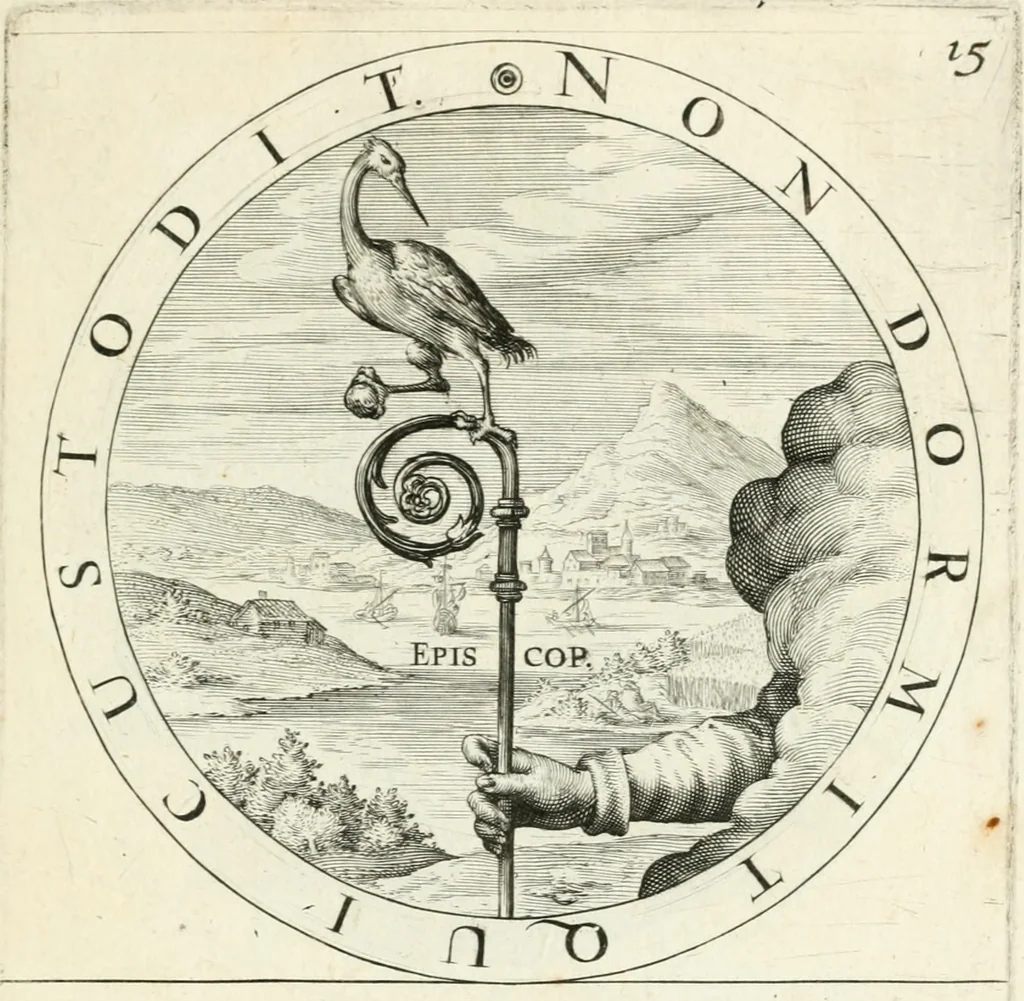 An illustration from Gabrielis Rollenhagii Selectorum emblematum centuria secunda, 1613, leaf 56
