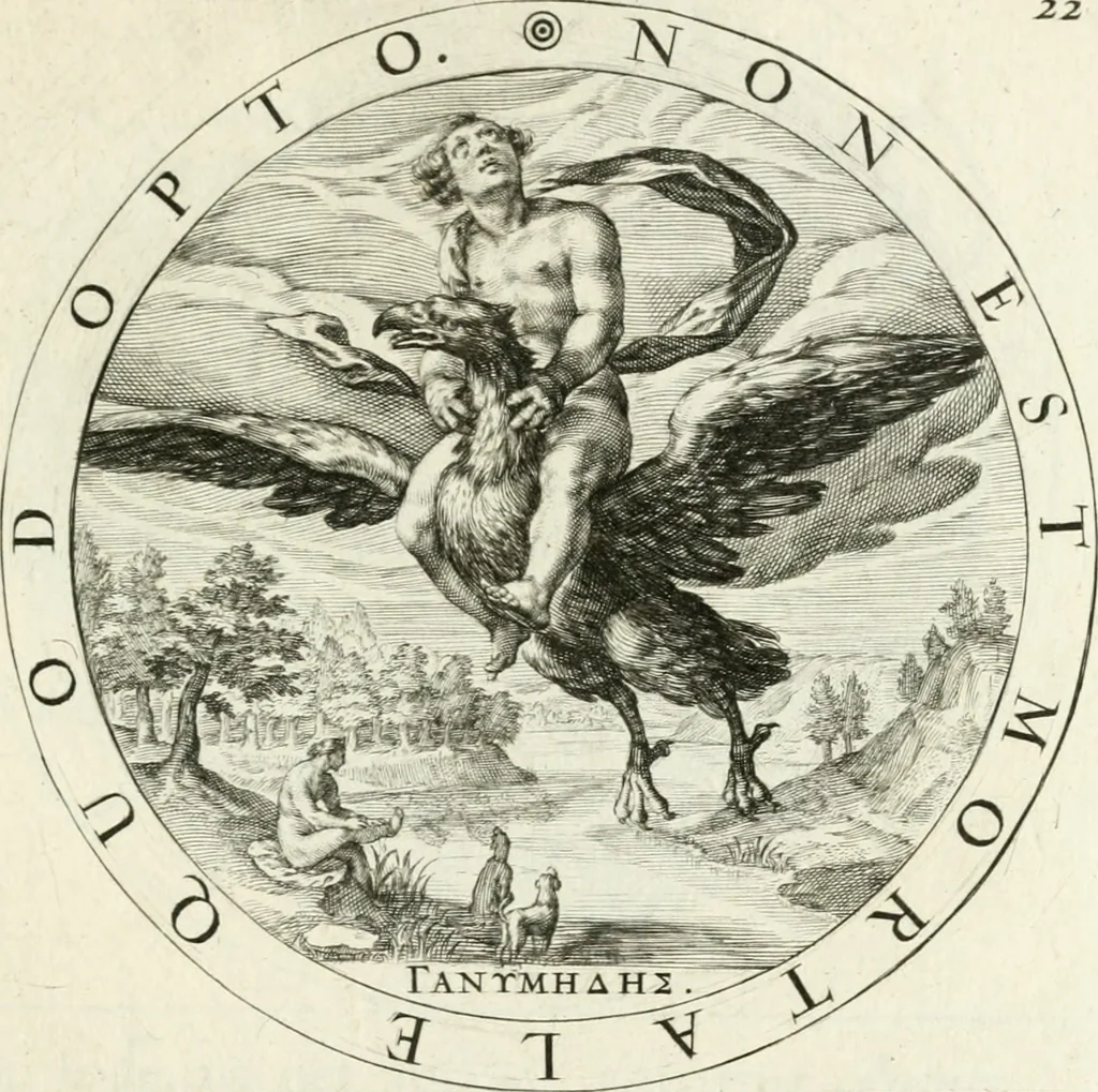 An illustration from Gabrielis Rollenhagii Selectorum emblematum centuria secunda, 1613, leaf 70
