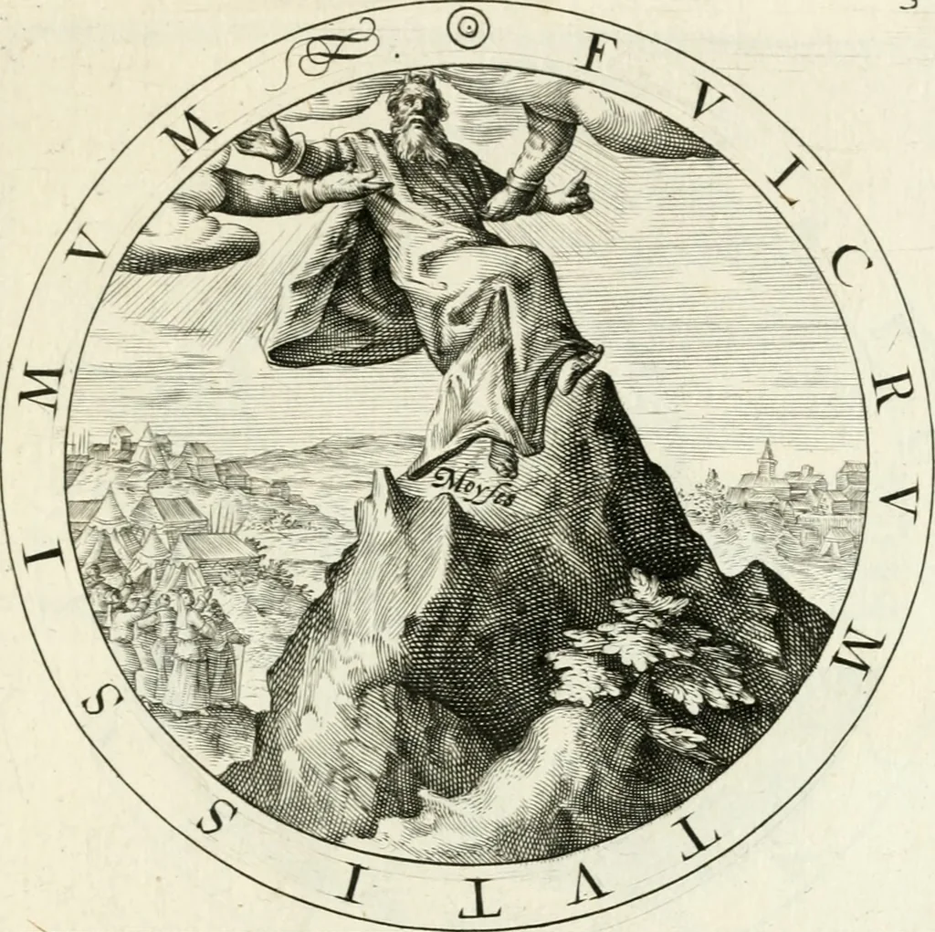An illustration from Gabrielis Rollenhagii Selectorum emblematum centuria secunda, 1613, leaf 98