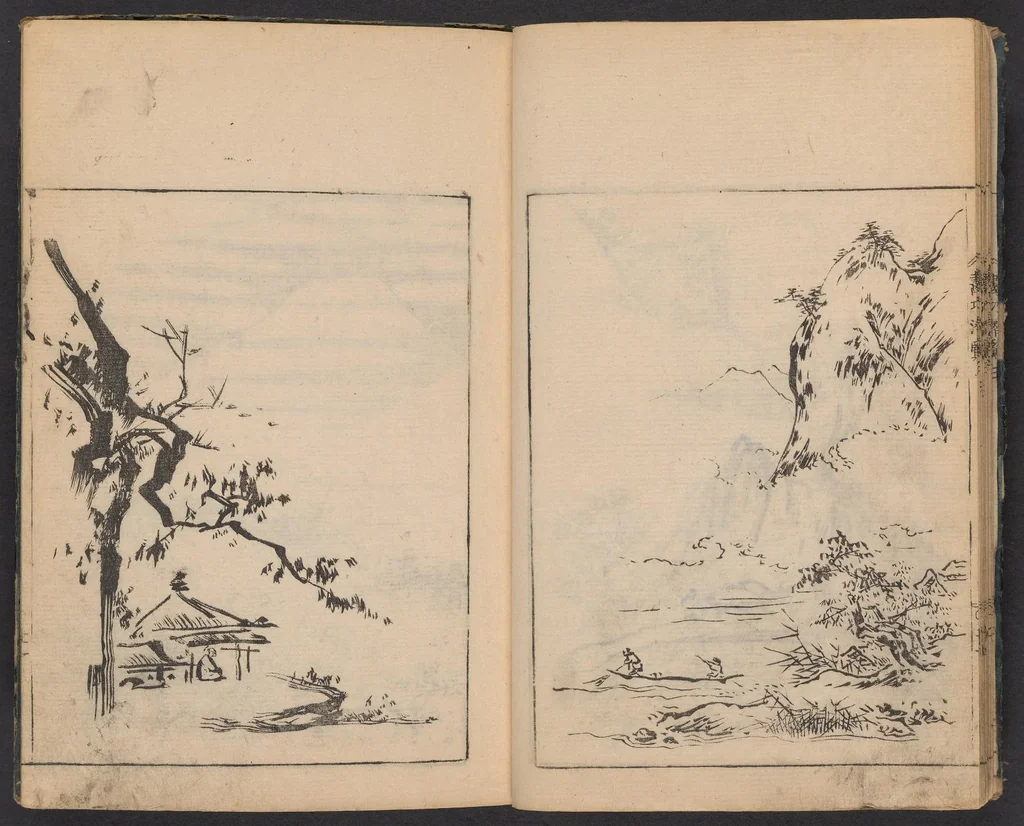 An illustration from Gakō senran, 1740, leaf 20