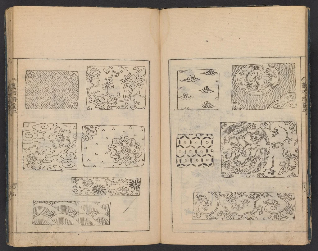 An illustration from Gakō senran, 1740, leaf 10