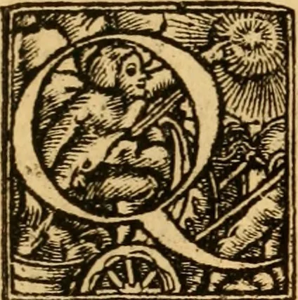 An illustration from Galenime dicorvm Exhortatio ad bonas arteis, praesertim medicinam, de optimo docendi genere, & quale oporteat esse medicu, 1526, leaf 58