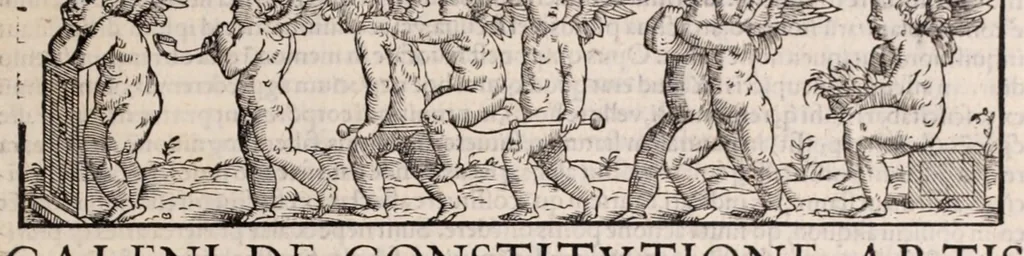 An illustration from Galeni omnia quae extant opera : in latinum sermonem conuersa, 1565, leaf 117