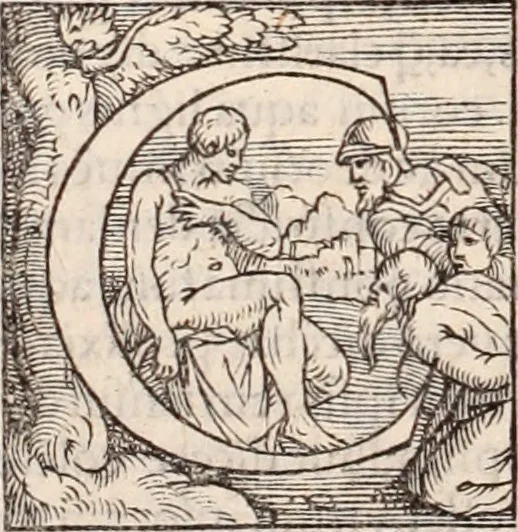 An illustration from Galeni omnia quae extant opera : in latinum sermonem conuersa, 1565, leaf 123