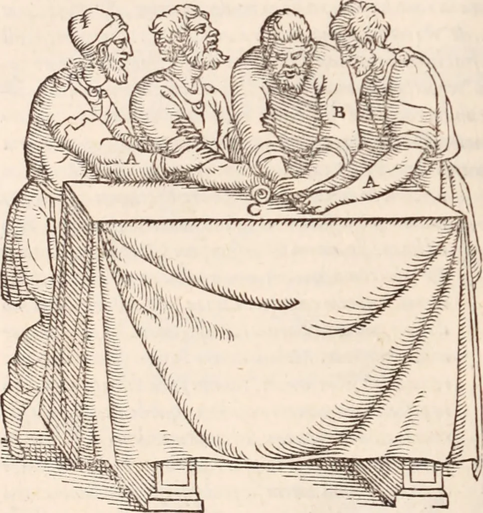 An illustration from Galeni omnia quae extant opera : in latinum sermonem conuersa, 1565, leaf 1133