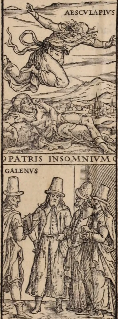 An illustration from Galeni omnia quae extant opera : in latinum sermonem conuersa, 1565, leaf 6