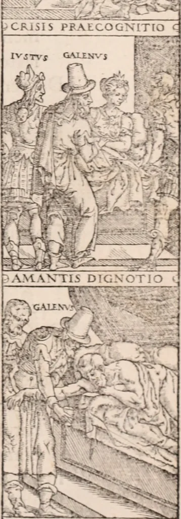 An illustration from Galeni omnia quae extant opera : in latinum sermonem conuersa, 1565, leaf 602