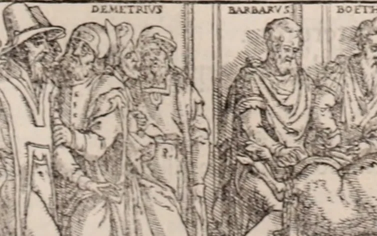 An illustration from Galeni omnia quae extant opera : in latinum sermonem conuersa, 1565, leaf 602