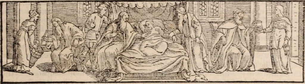An illustration from Galeni omnia quae extant opera : in latinum sermonem conuersa, 1565, leaf 604