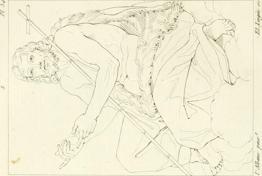 An illustration from Galerie Giustiniani; ou, Catalogue figuré des tableaux de cette célèbre Galerie, 1812, leaf 147