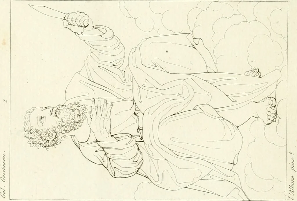 An illustration from Galerie Giustiniani; ou, Catalogue figuré des tableaux de cette célèbre Galerie, 1812, leaf 151
