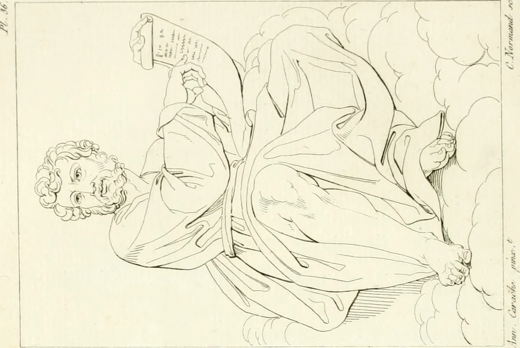 An illustration from Galerie Giustiniani; ou, Catalogue figuré des tableaux de cette célèbre Galerie, 1812, leaf 155